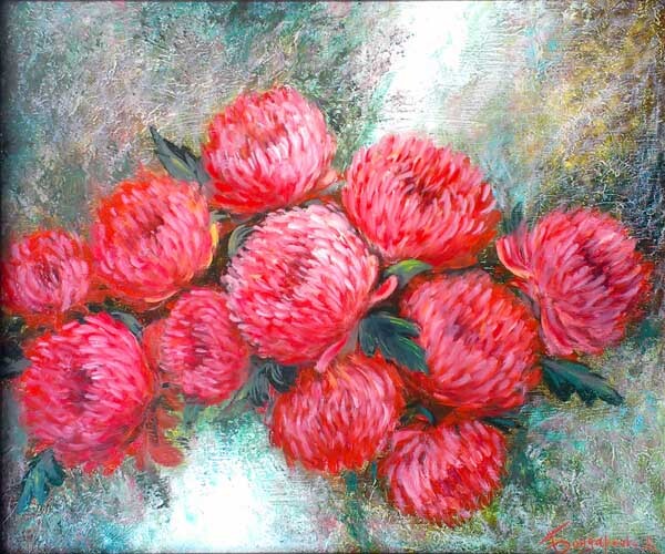 Хризантемы