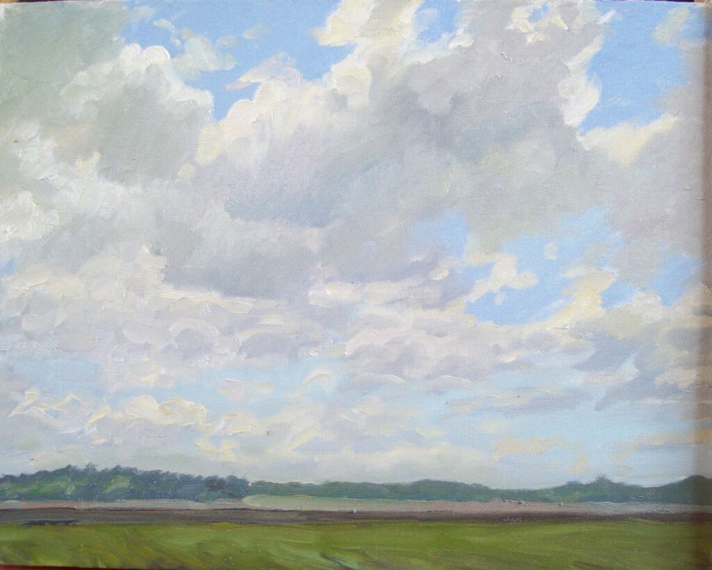 Осень. Этюд.