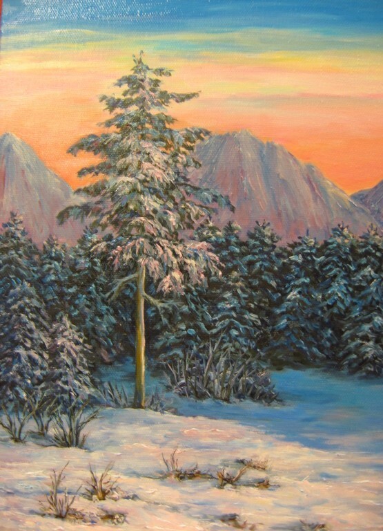 Северная зима