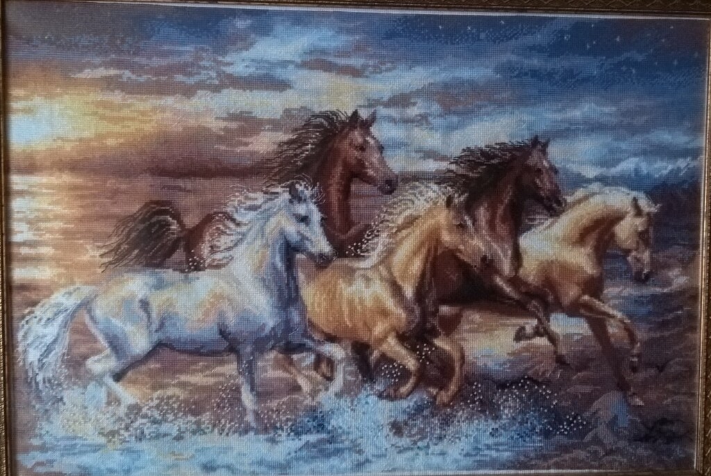 "В лучах заката"