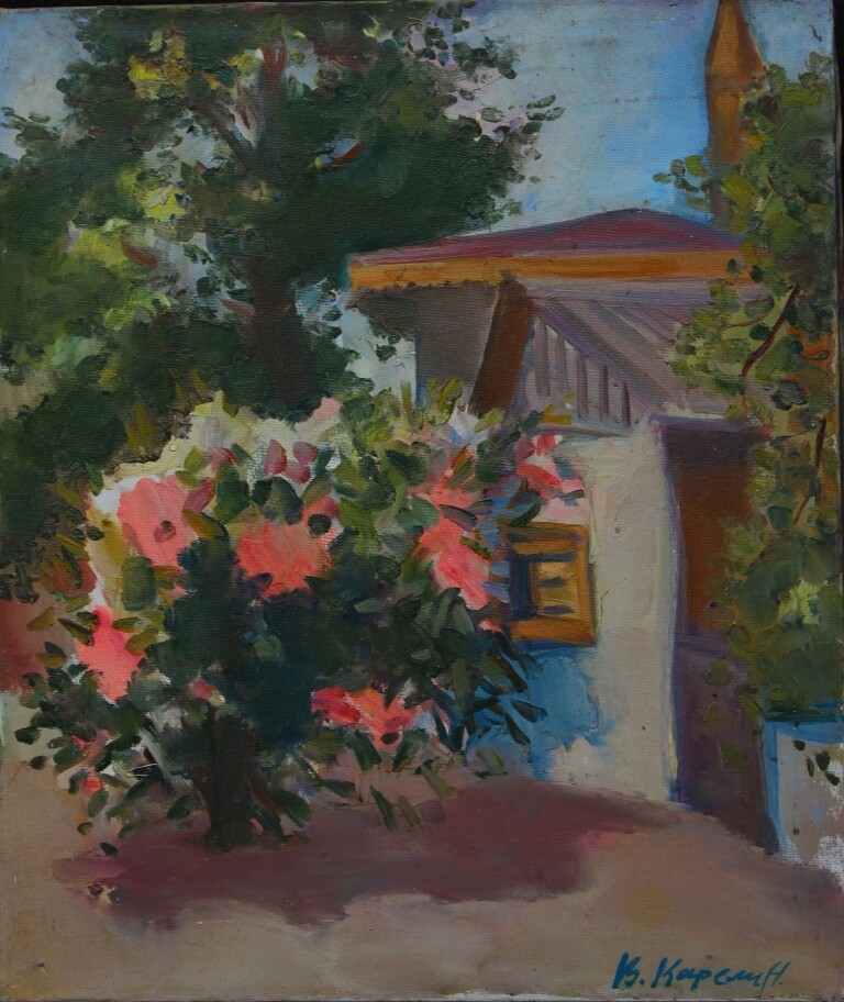 Лето.Цветет олеандр