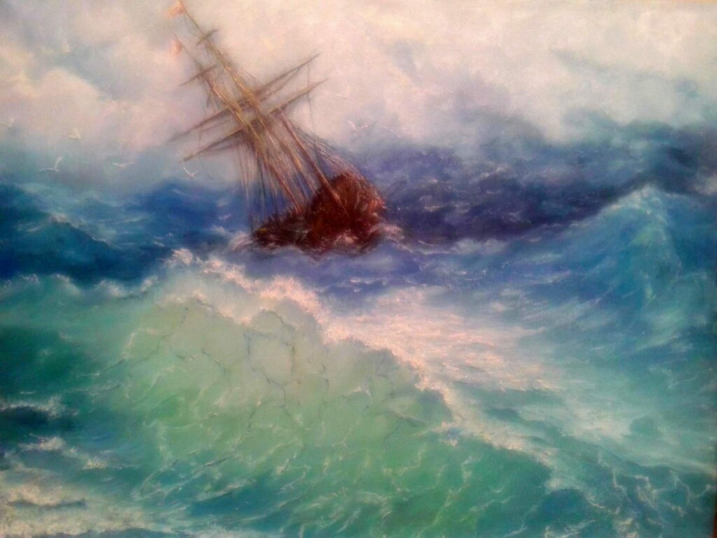 подражание Айвазовскому