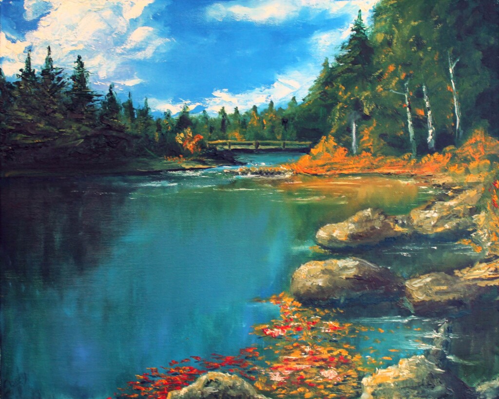 Осенняя плотина