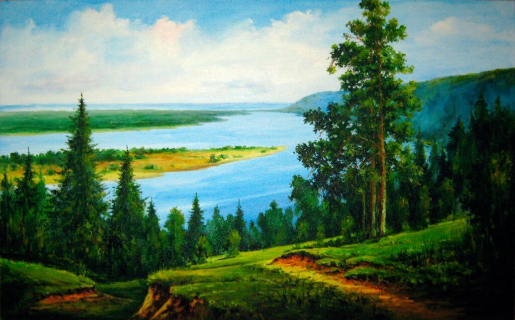 Волжские просторы