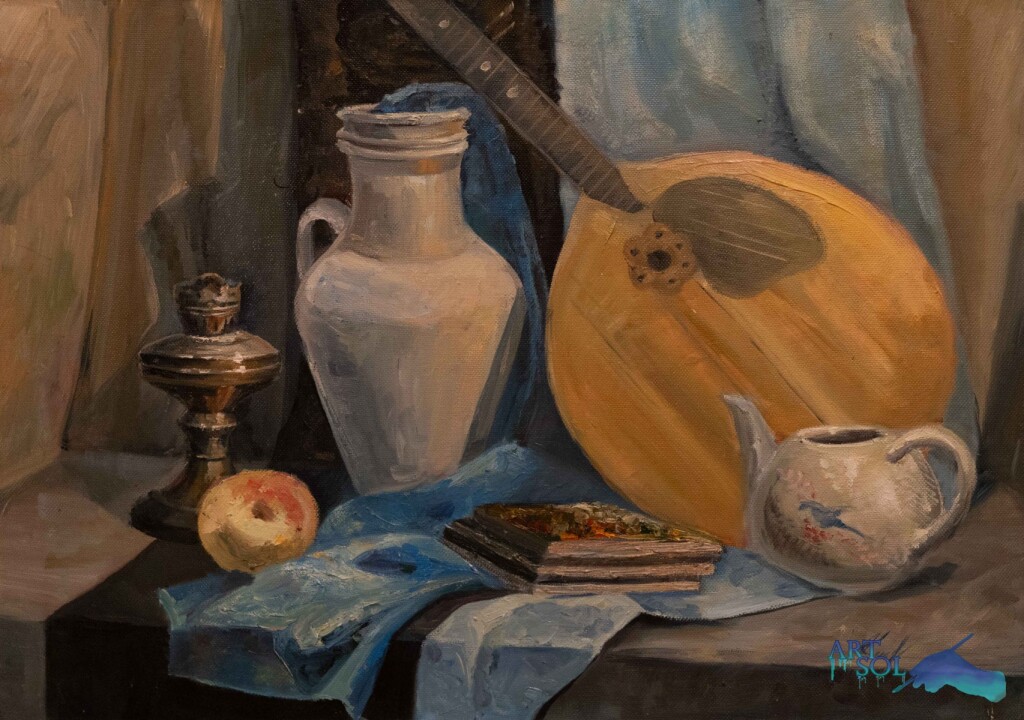 Натюрморт с домрой