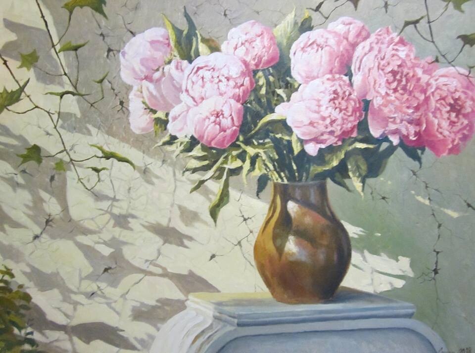 Утренние пионы