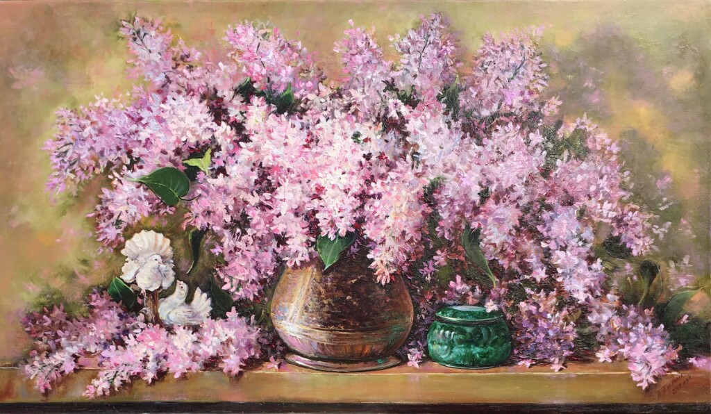 Роскошное кружево сирени