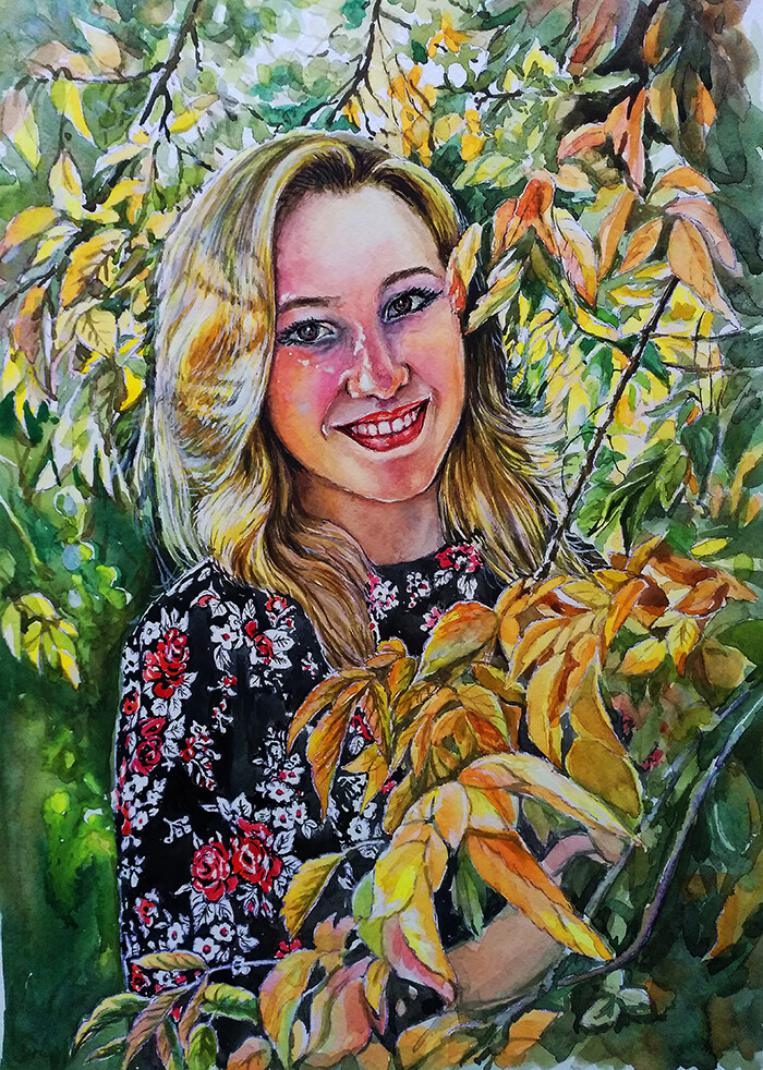 Солнышко - внучка