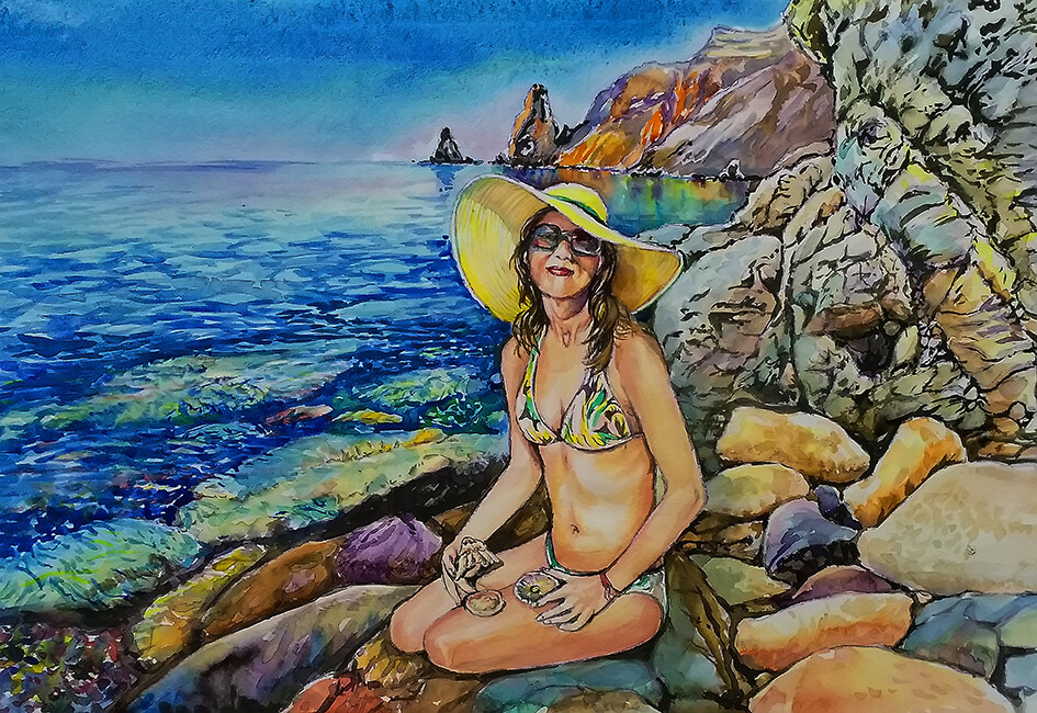 Жемчужина на отдыхе