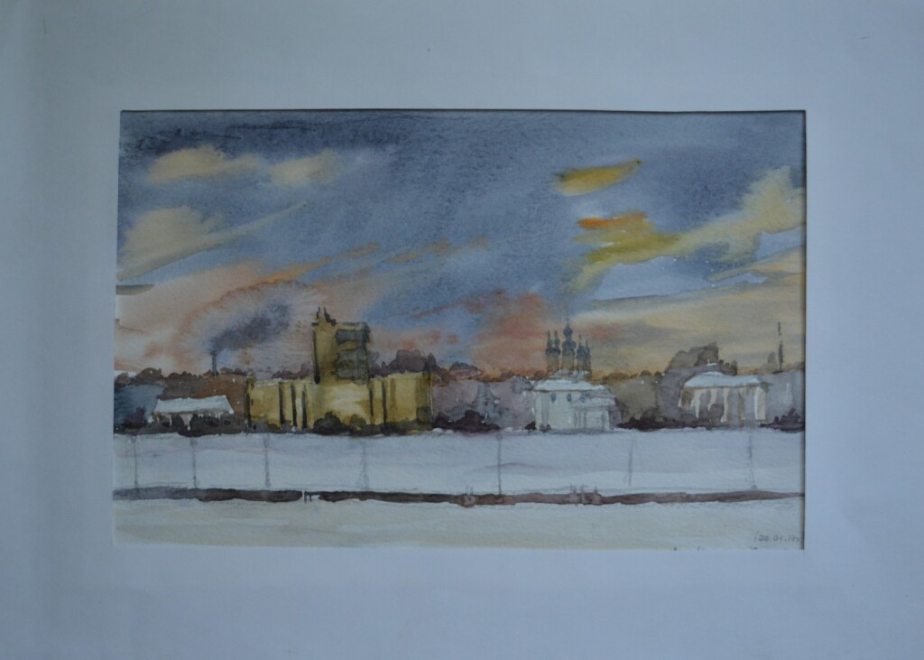 Кинешма. Вид из Заволжска