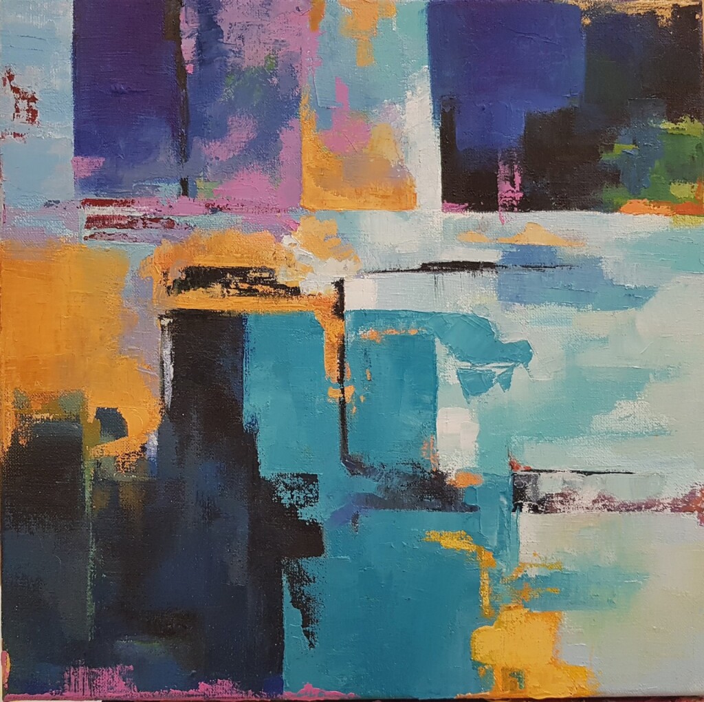 Абстракция мазками