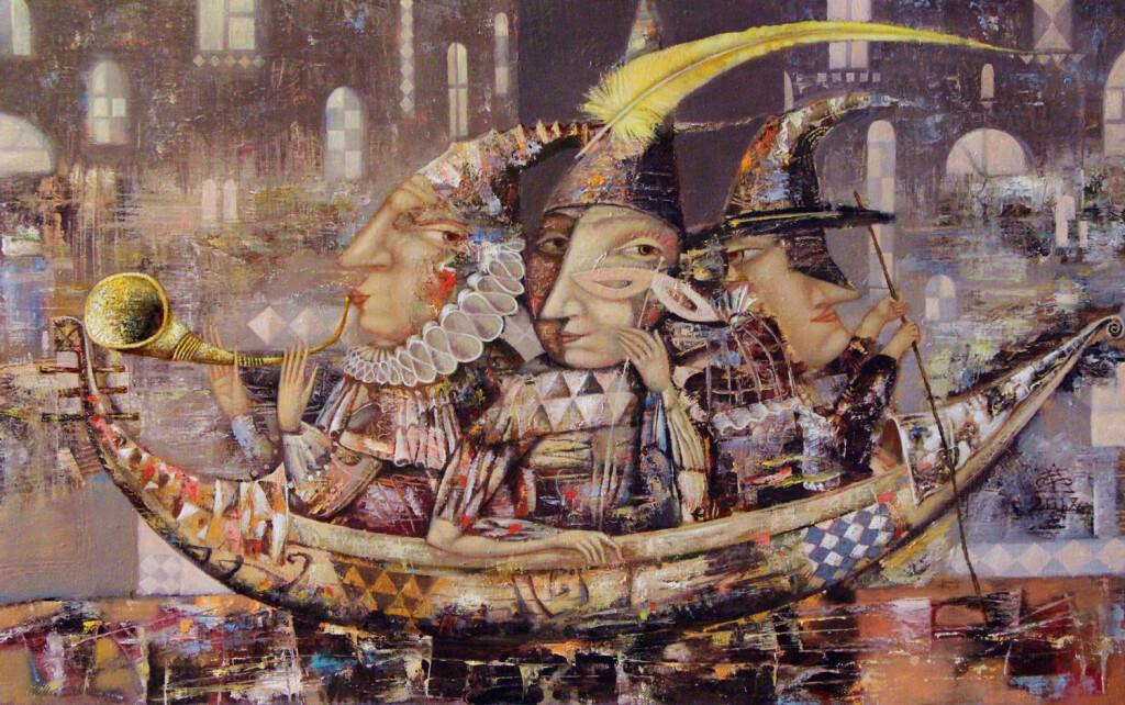 Карнавальное перышко