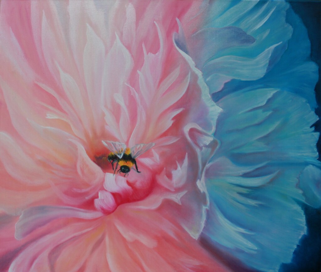 Пион и шмель