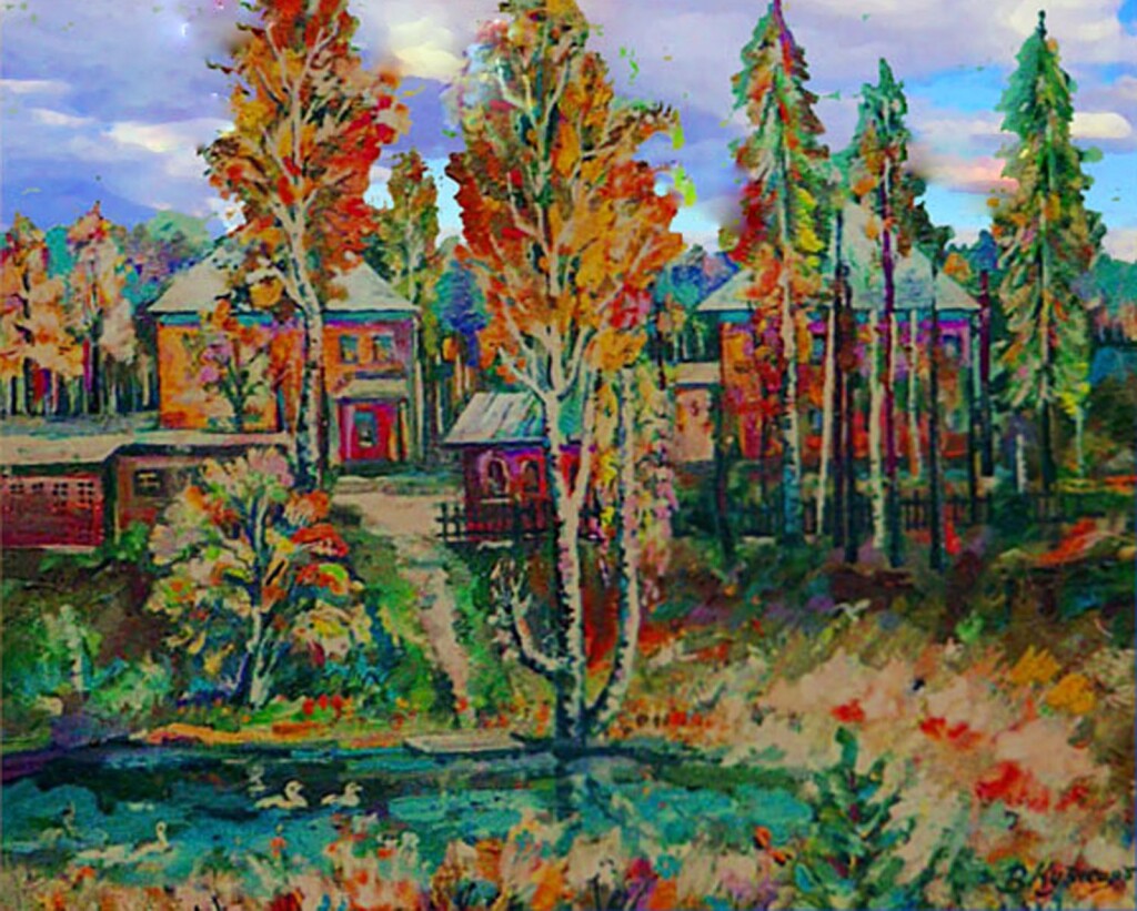 близнецы в деревне