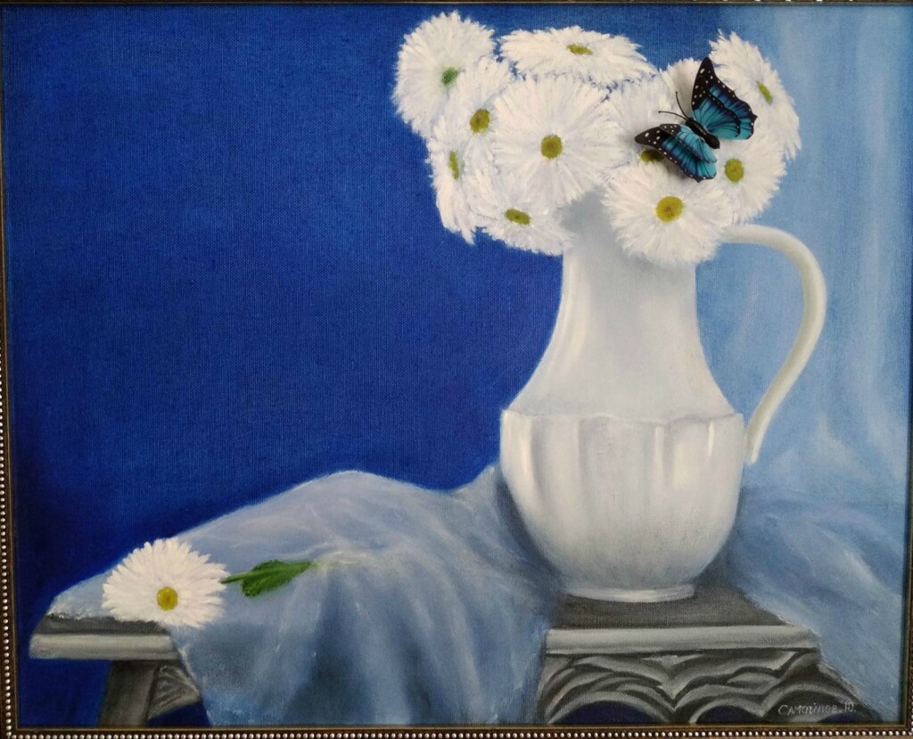 Ваза с цветами