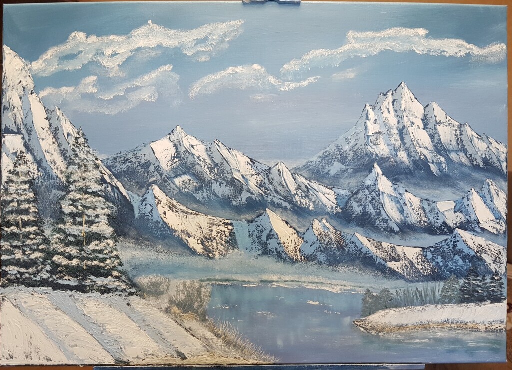 Зимой в горах