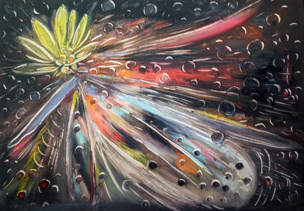 "Светящийся цветок"