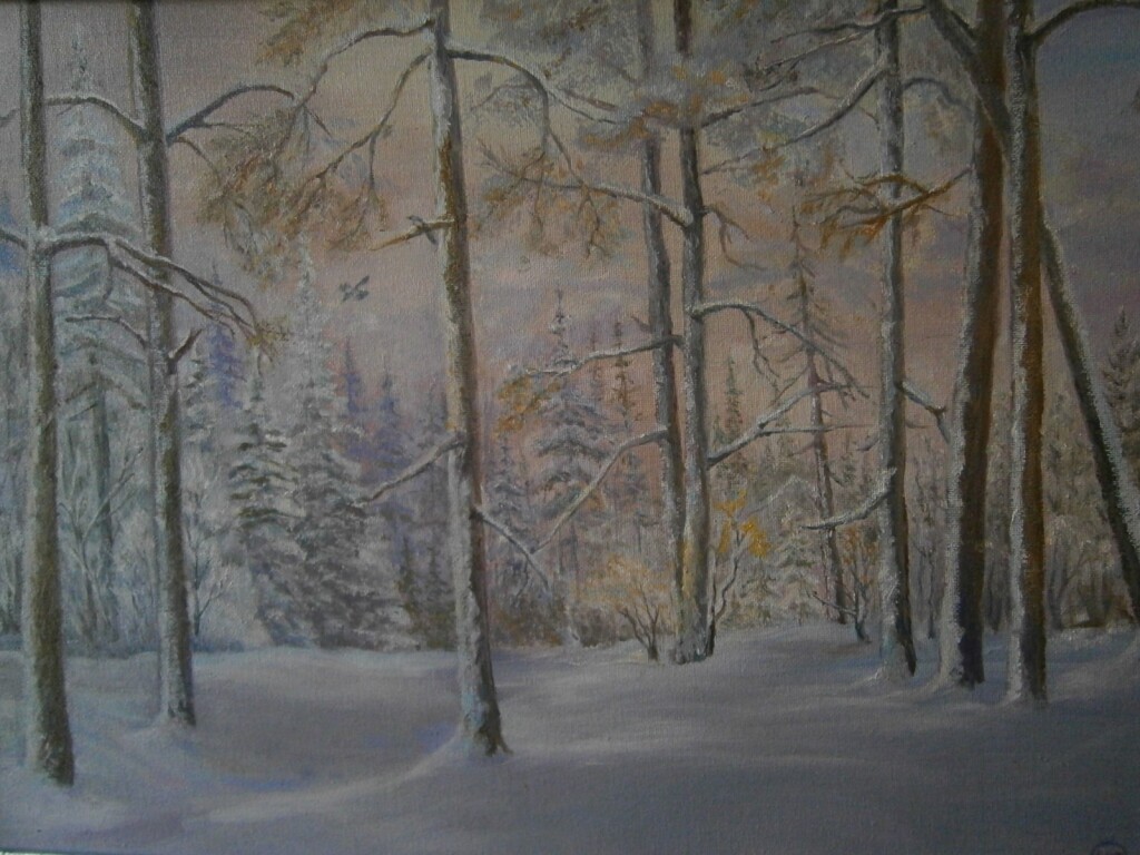 В зимнем лесу