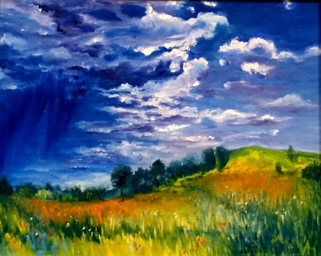 Июльская  гроза