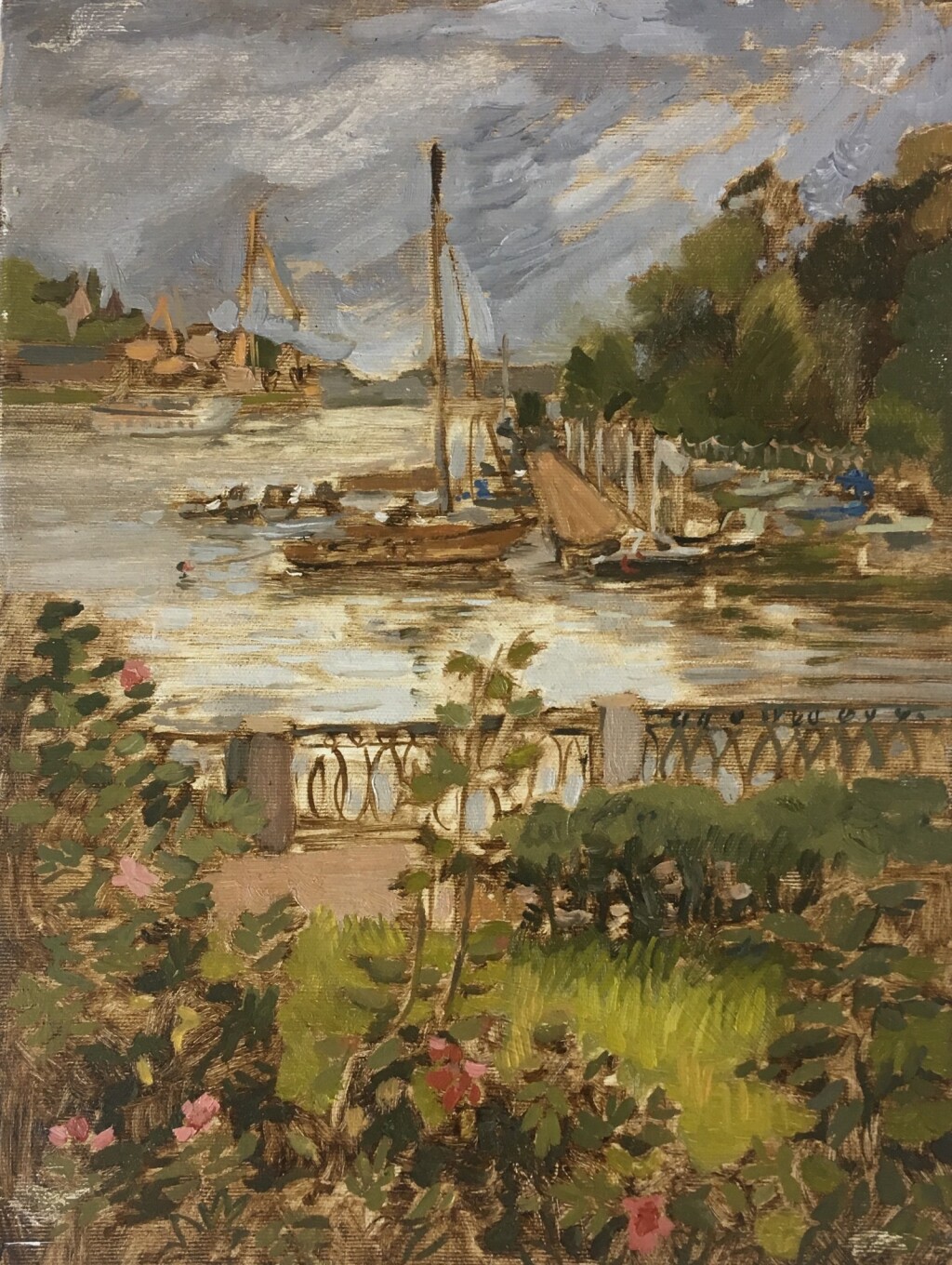 Шиповник и вода