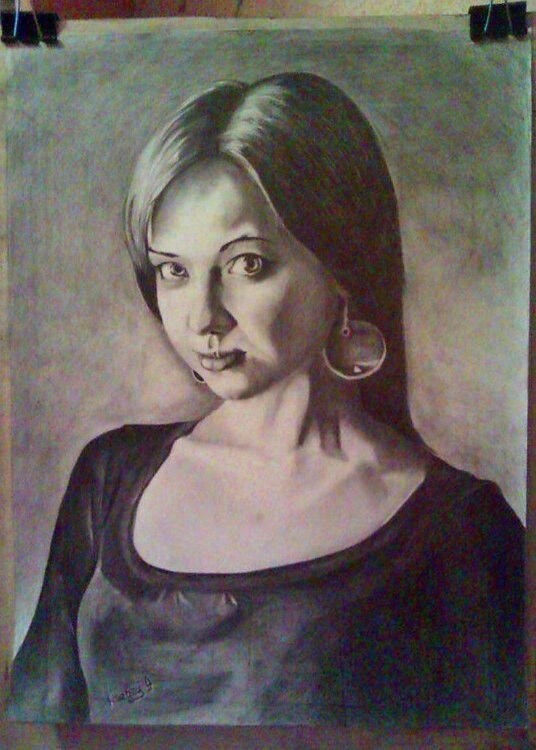 Портрет карандашом