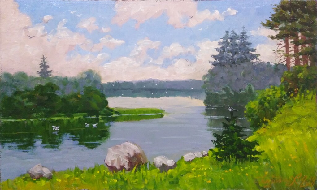 Вид с берега