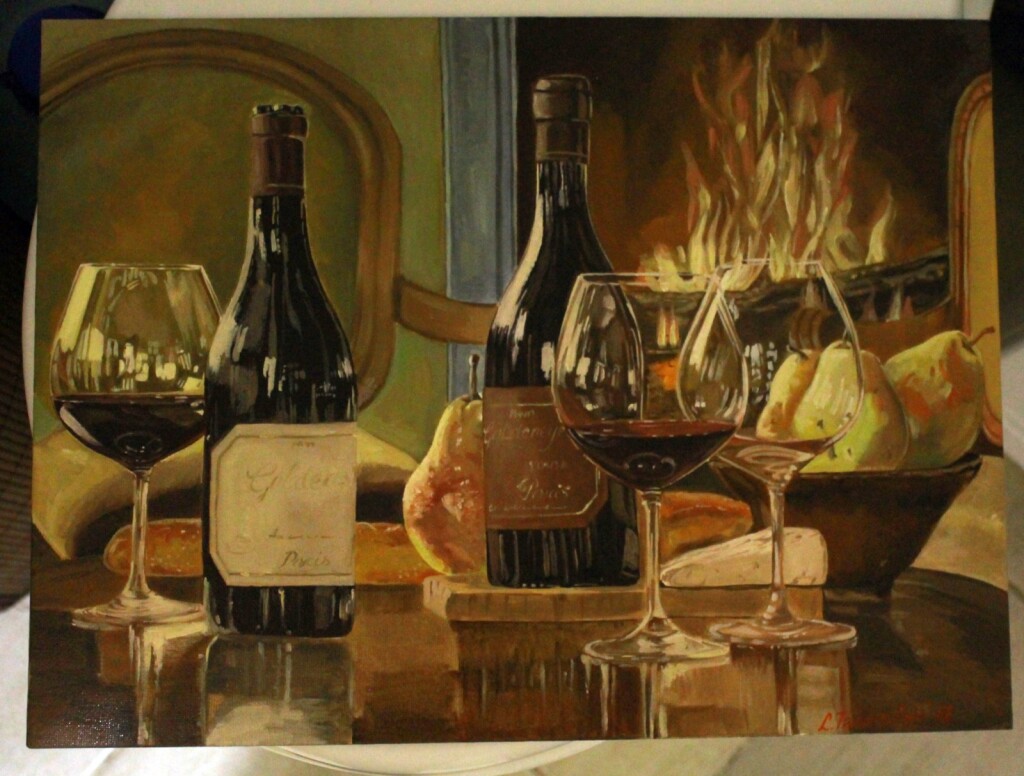 Винный натюрморт