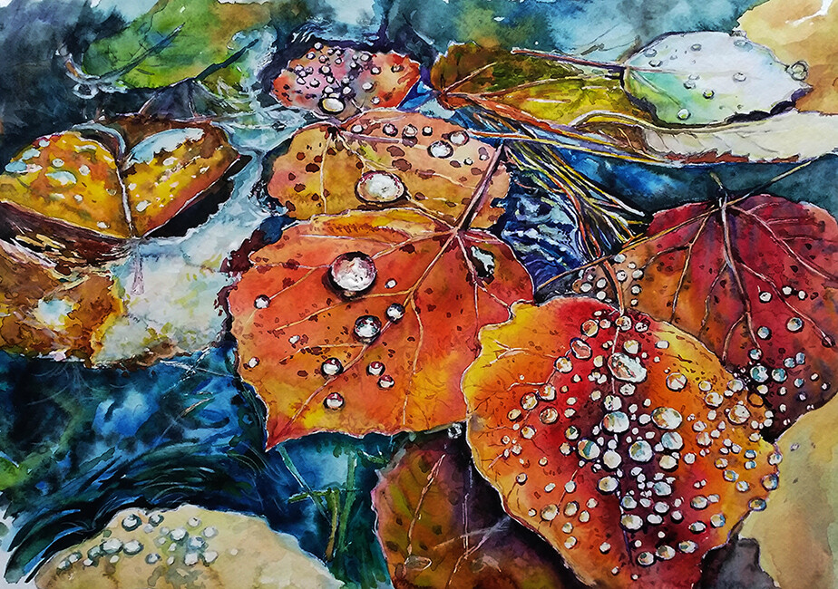 Осенний коврик