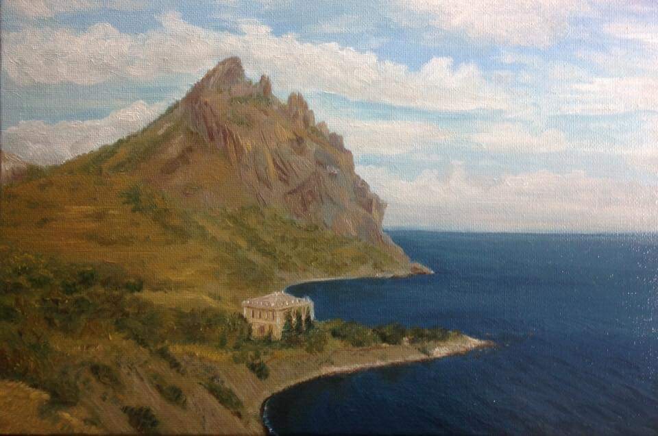 Черная гора на Черном море