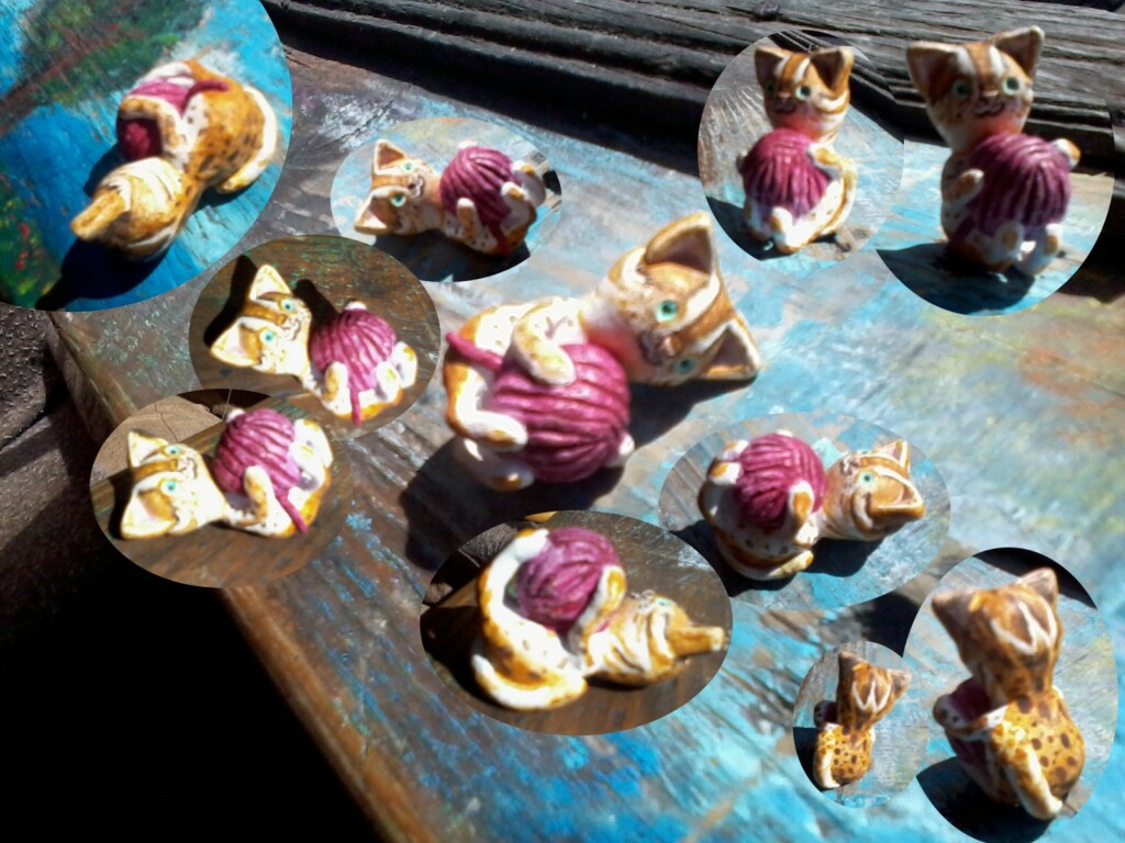 Котёнок с клубком