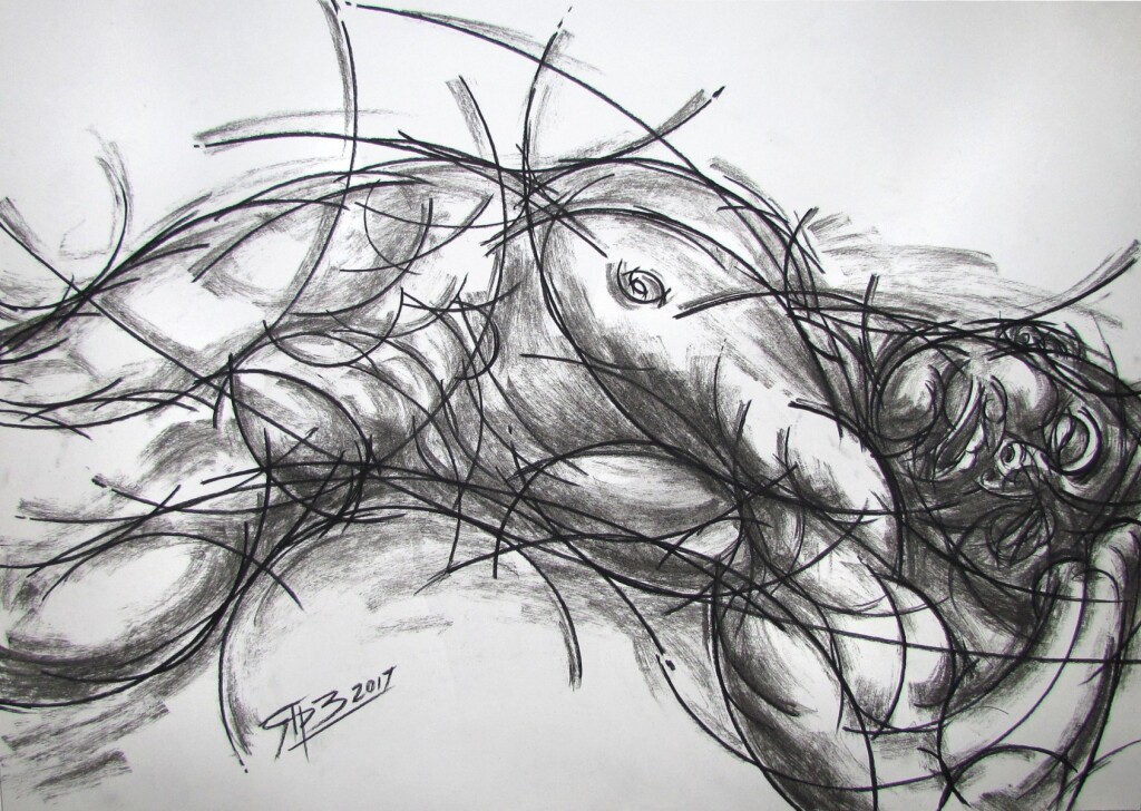 Лежащий обнаженный