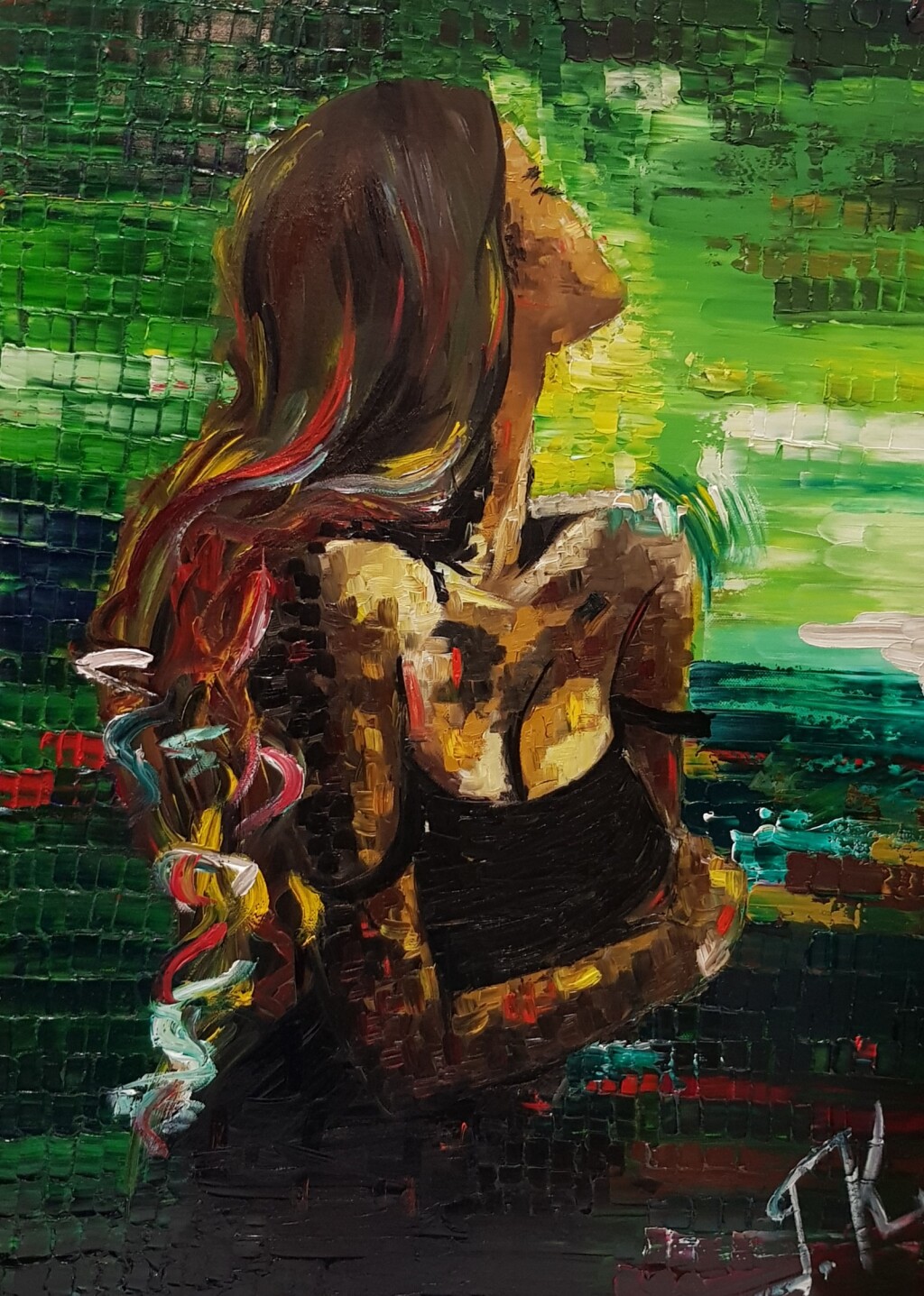 Черное платье