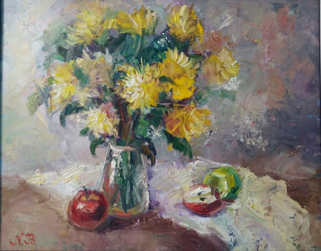 Натюрморт с цветами