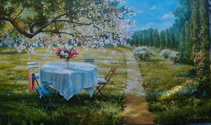 старая яблоня