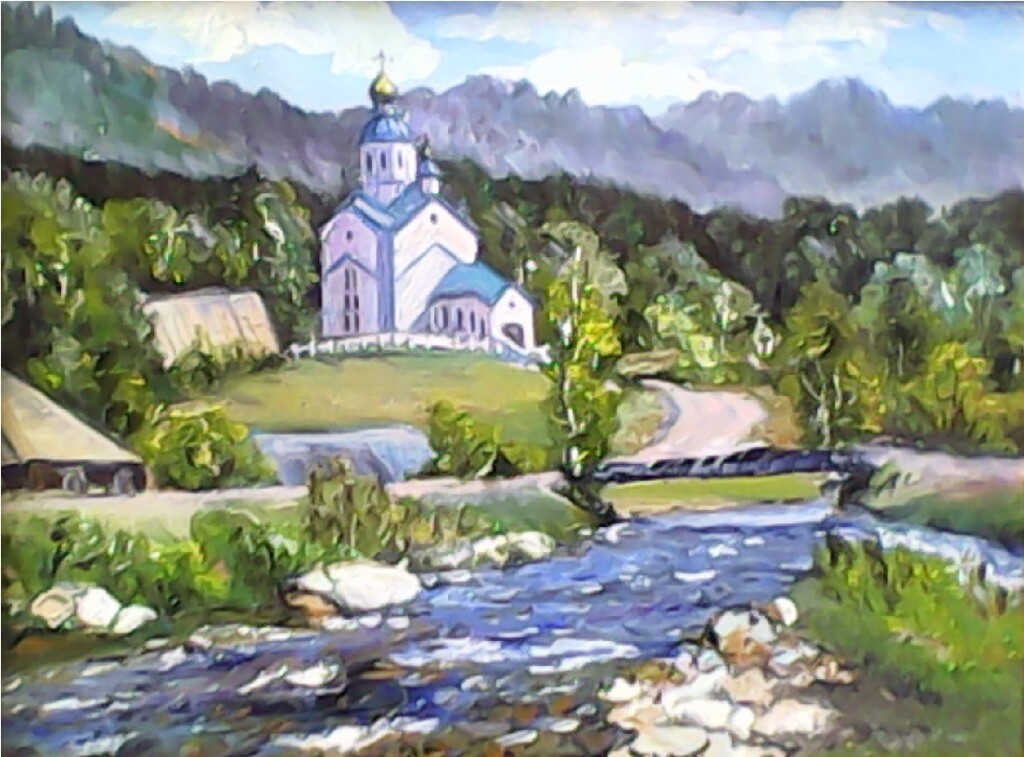 церковь за рекой