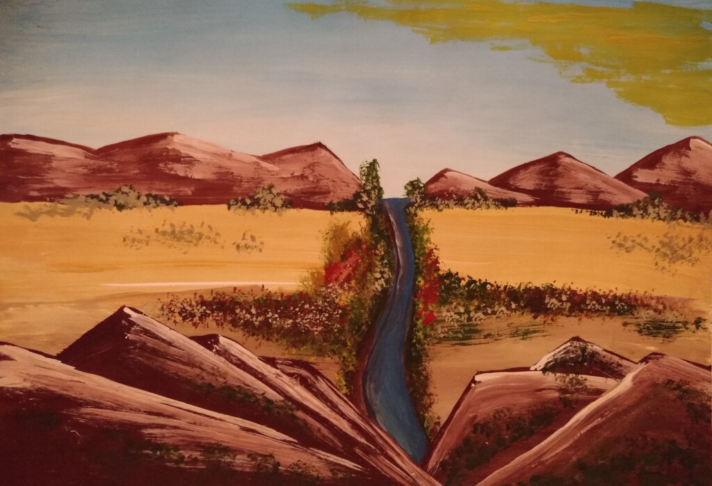 "Горное ущелье"