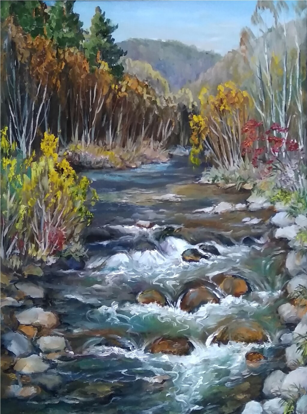 горная речка