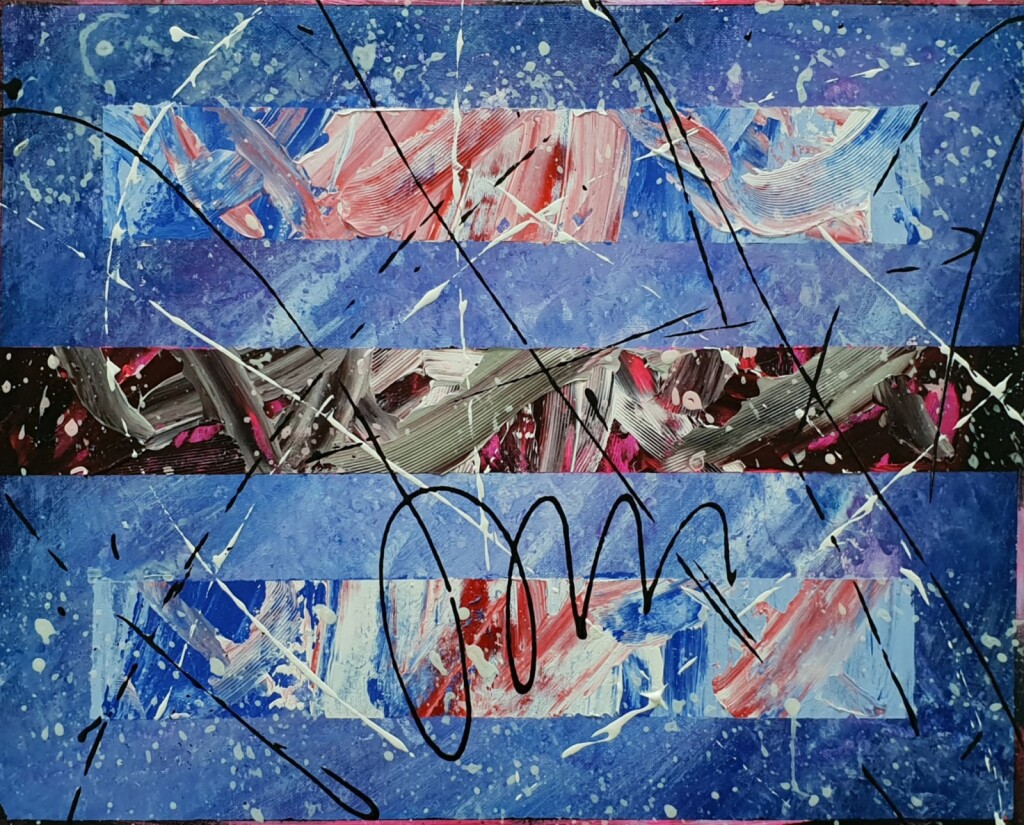 Зима в полоску