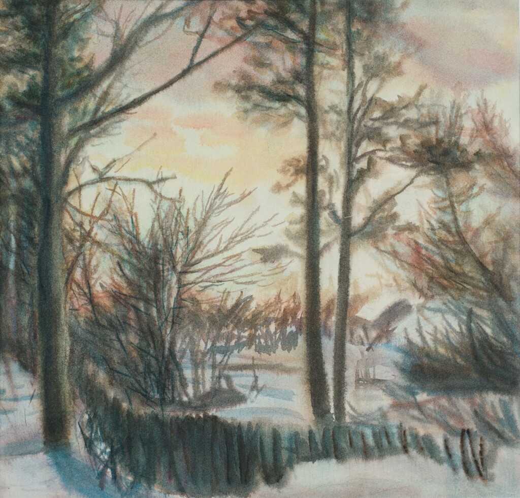 Вечер на окраине