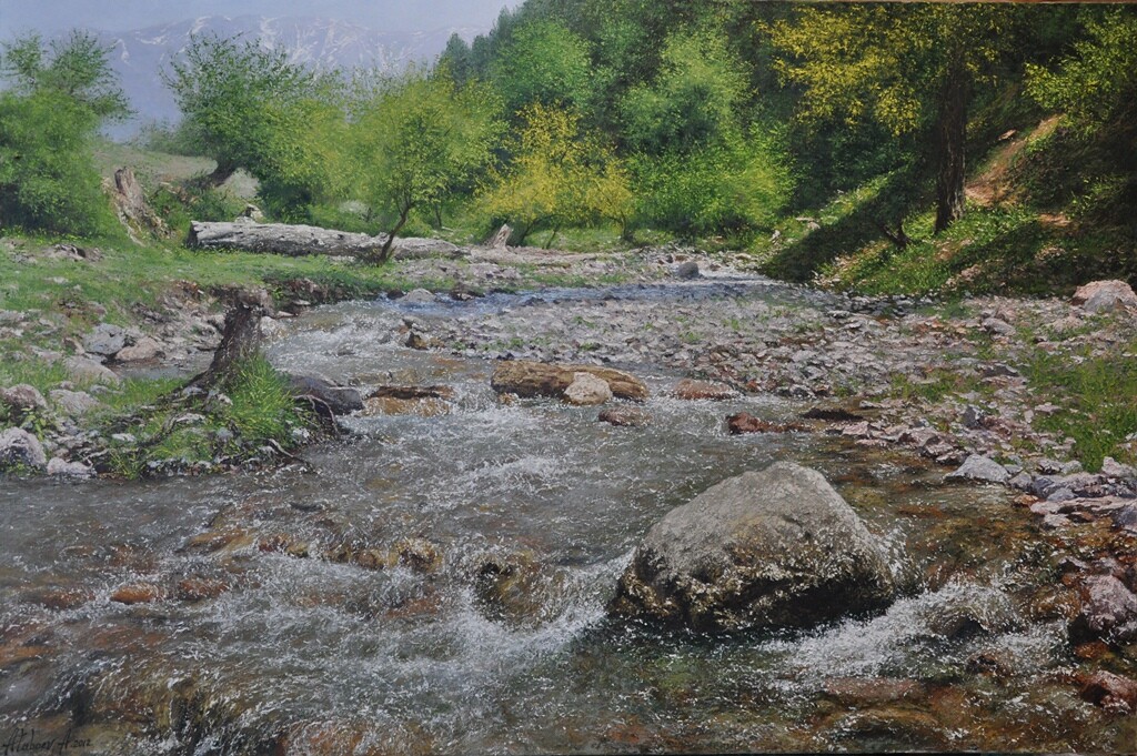 Ангрен. Речка.