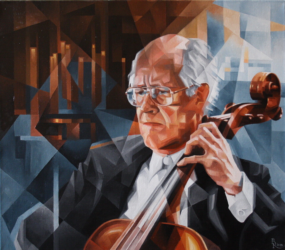 Ростропович. Пост-кубофутуризм