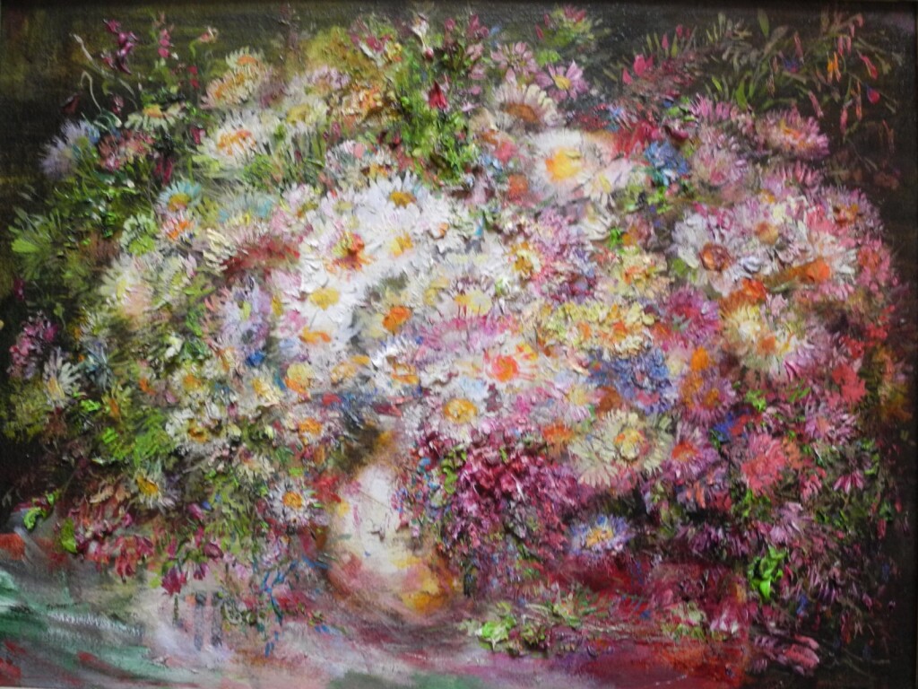 Букет с ромашками