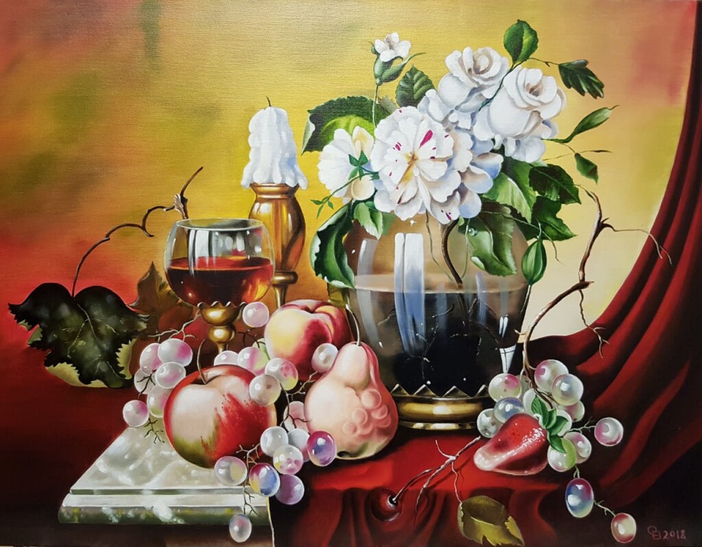 Натюрморт с цветами
