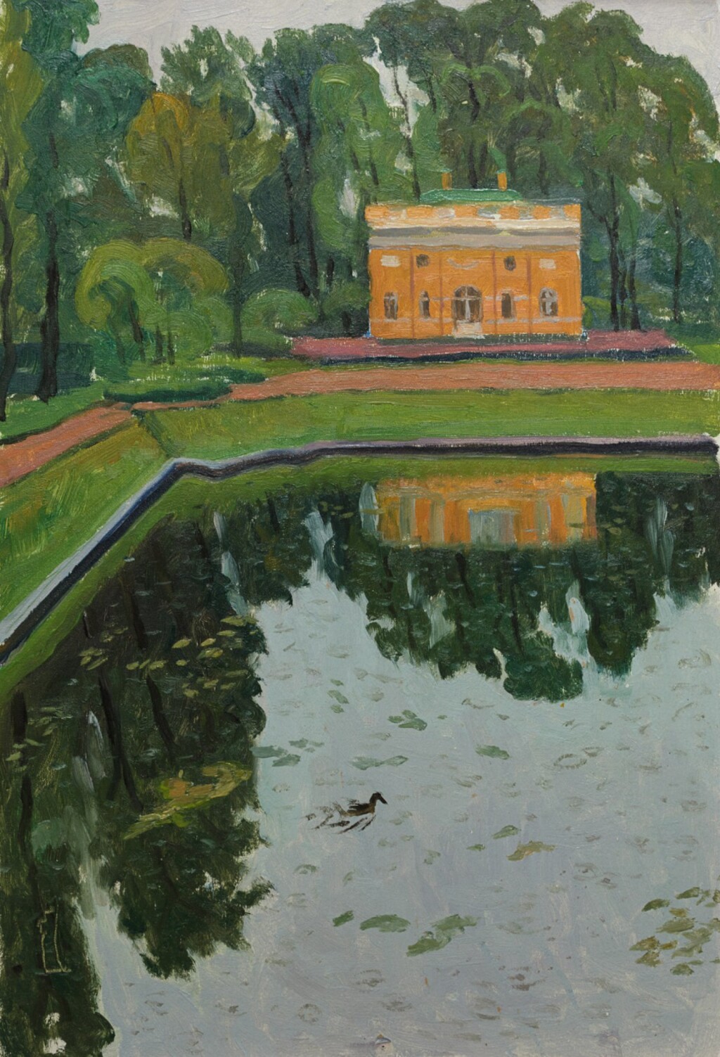 Зеркальный пруд