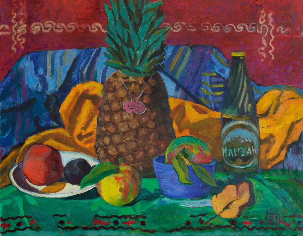 Натюрморт с ананасом