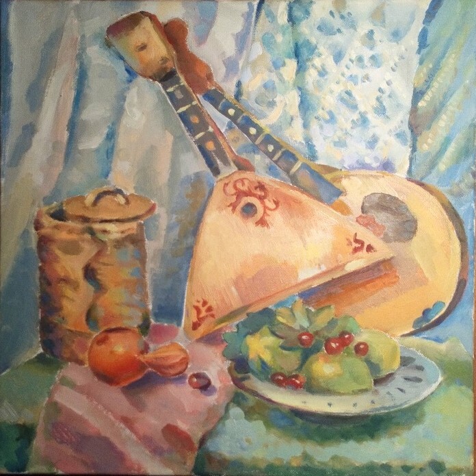 Натюрморт с балалайкой