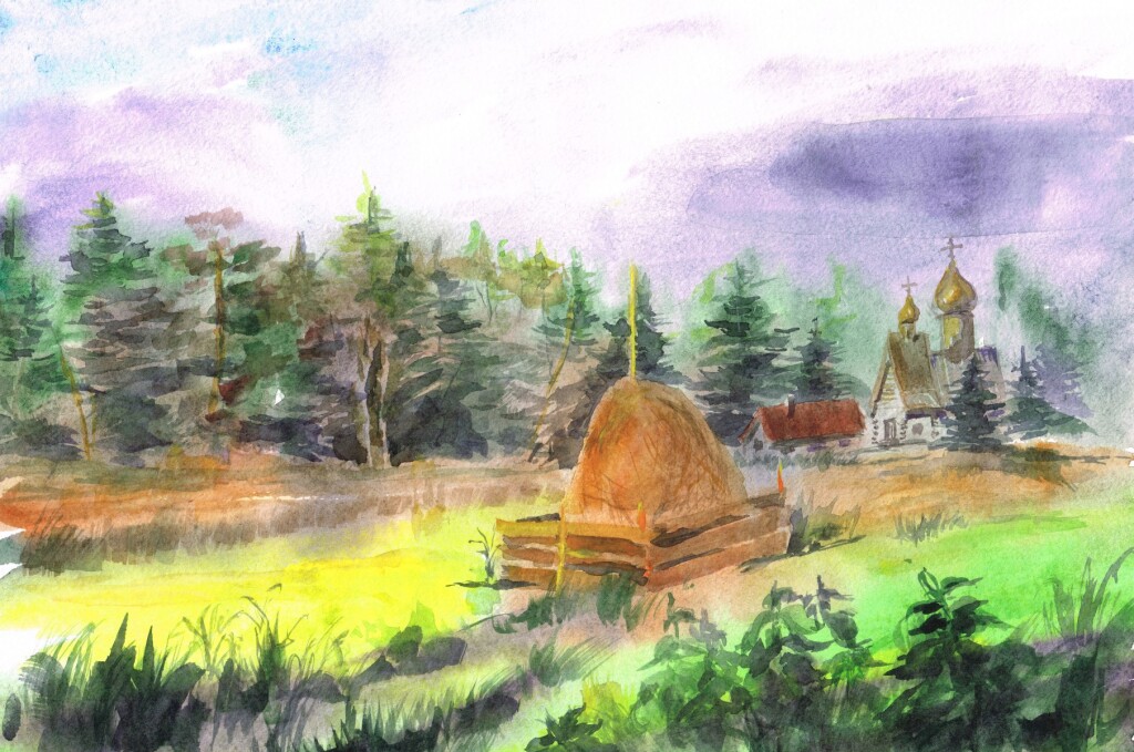 Августовский вечер