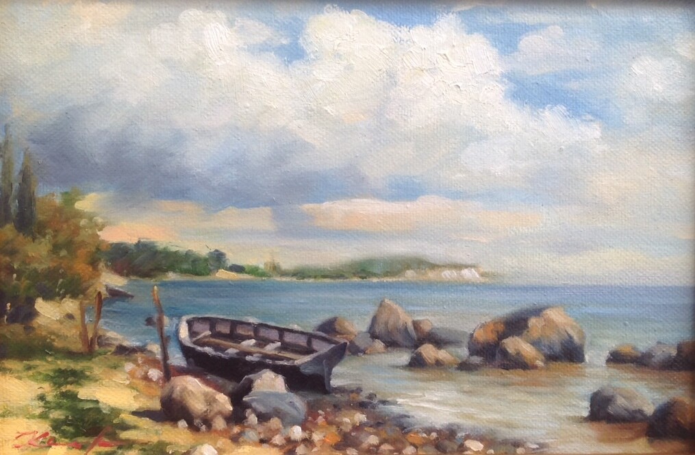 Баркас у берега