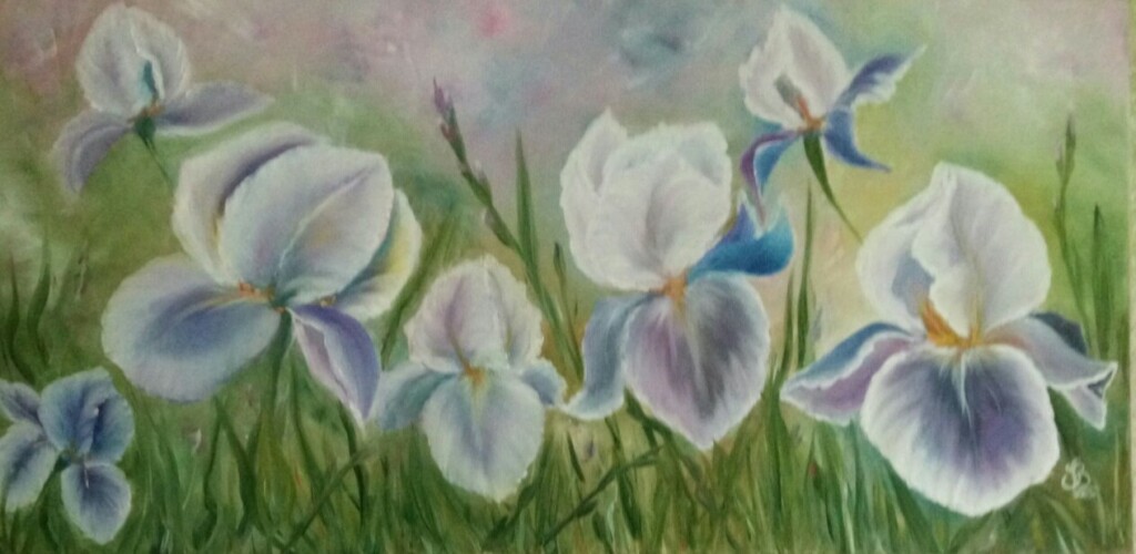 Порящия ирисы