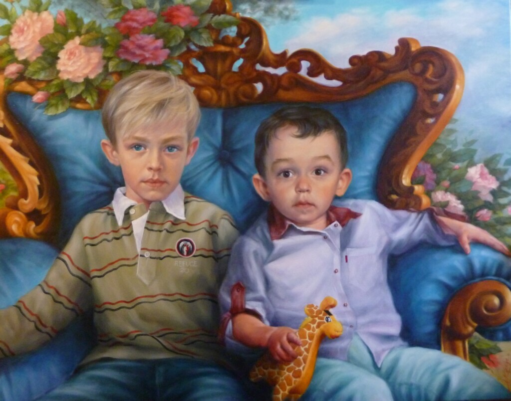 Братья (портрет на заказ)